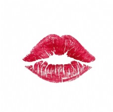 红口唇素材美丽性感口红嘴唇唇印嘴纹素材
