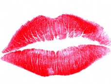 嘴唇素材美丽性感口红嘴唇唇印嘴纹素材