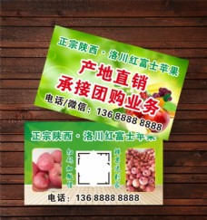水果农场红富士苹果名片