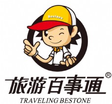 旅游海报旅游百事通logo