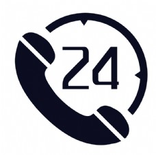 logo24小时电话图标