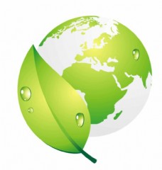绿色叶子绿色地球能源