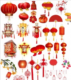 春节海报灯笼