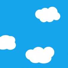 卡通蓝天