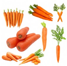 绿色蔬菜胡萝卜