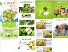 
                    水果青苹果详情页模板图片
