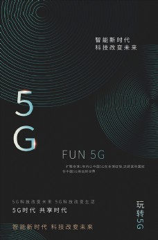 科技5G未来时代智能时代5G海