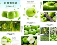 新鲜美食新鲜水果苹果详情页模板图片