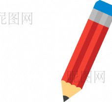商品铅笔UI标识标志