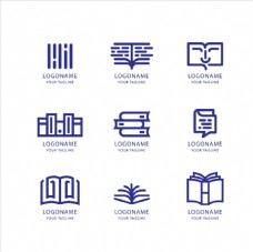 教育书本logo图标icon