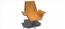 草图大师模型创意椅子