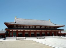 古镇日本建筑大殿