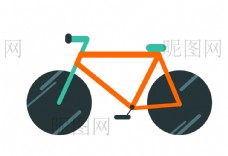 直通车自行车UI标识标志