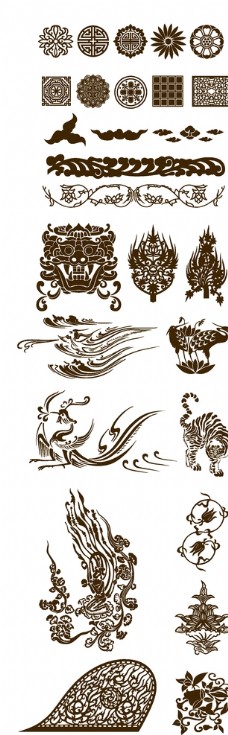 中国风设计中国传统纹饰