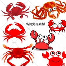 餐饮卡通螃蟹