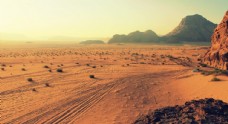 大自然沙漠戈壁荒野遗迹