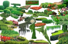园林绿色素材设计图