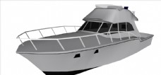 小船渔船客船模型