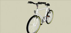 草图大师模型自行车模型