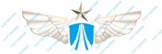 企业LOGO标志空军警徽臂章标志LOG