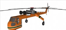 货运直升飞机模型
