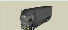 草图大师模型货车卡车模型