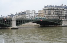 巴黎风景法国巴黎塞纳河风景