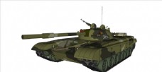 草图大师模型T72坦克模型