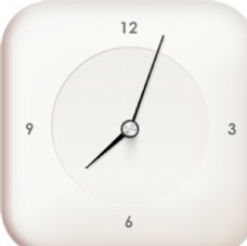 时钟 时钟图标 拟物图标 钟表