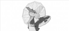 电风扇模型