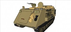 M1A1步兵战车模型