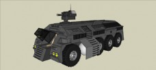 草图大师模型坦克模型