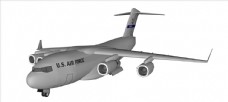 飞机模型客机模型
