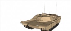 M1A1坦克模型