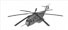 CH-53E直升机模型