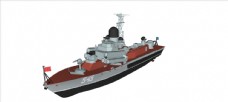 反潜舰模型