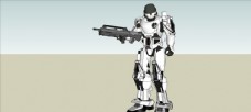 战斗机器人模型
