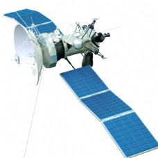 科技卫星卫星科技天空企业画册背景素材