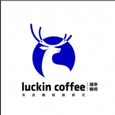 瑞幸咖啡logo
