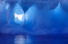 南美洲南极洲唯美冰山