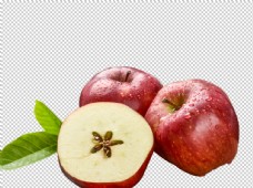 新鲜水果苹果糖心水果新鲜饮品海报素材