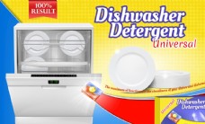 促销广告洗碗机柜碗碟子盘子海报