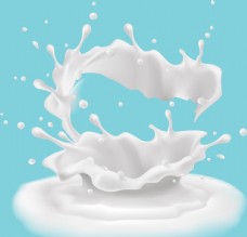 psd源文件PNG牛奶