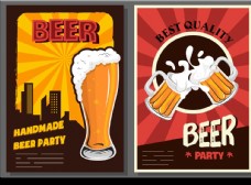 发芽啤酒海报