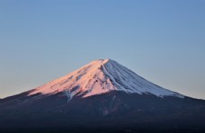 雪山富士山风景
