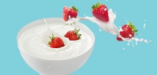 源文件草莓牛奶牛奶日