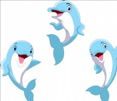 动漫图案海豚