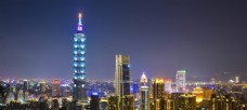 风车群台湾建筑风景