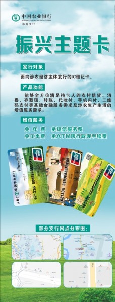 小金人中国农业银行振兴主题卡