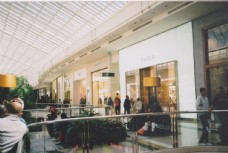 商场内部建筑大楼购物背景素材